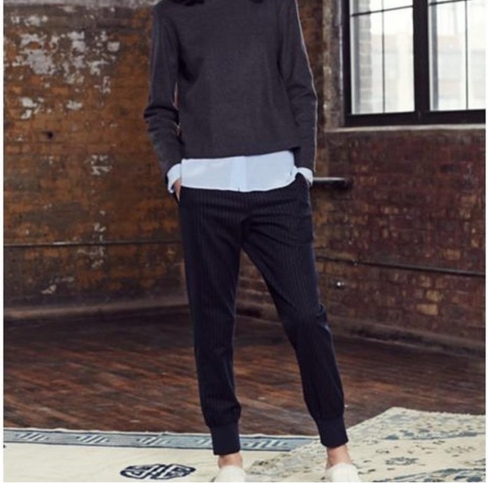 Aritzia Babaton Timo Contemporary High Rise Jogger Pants Black size XSmall